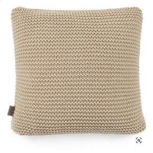 NWT UGG Snow Creek Throw PILLOW Beige RARE FIND!
